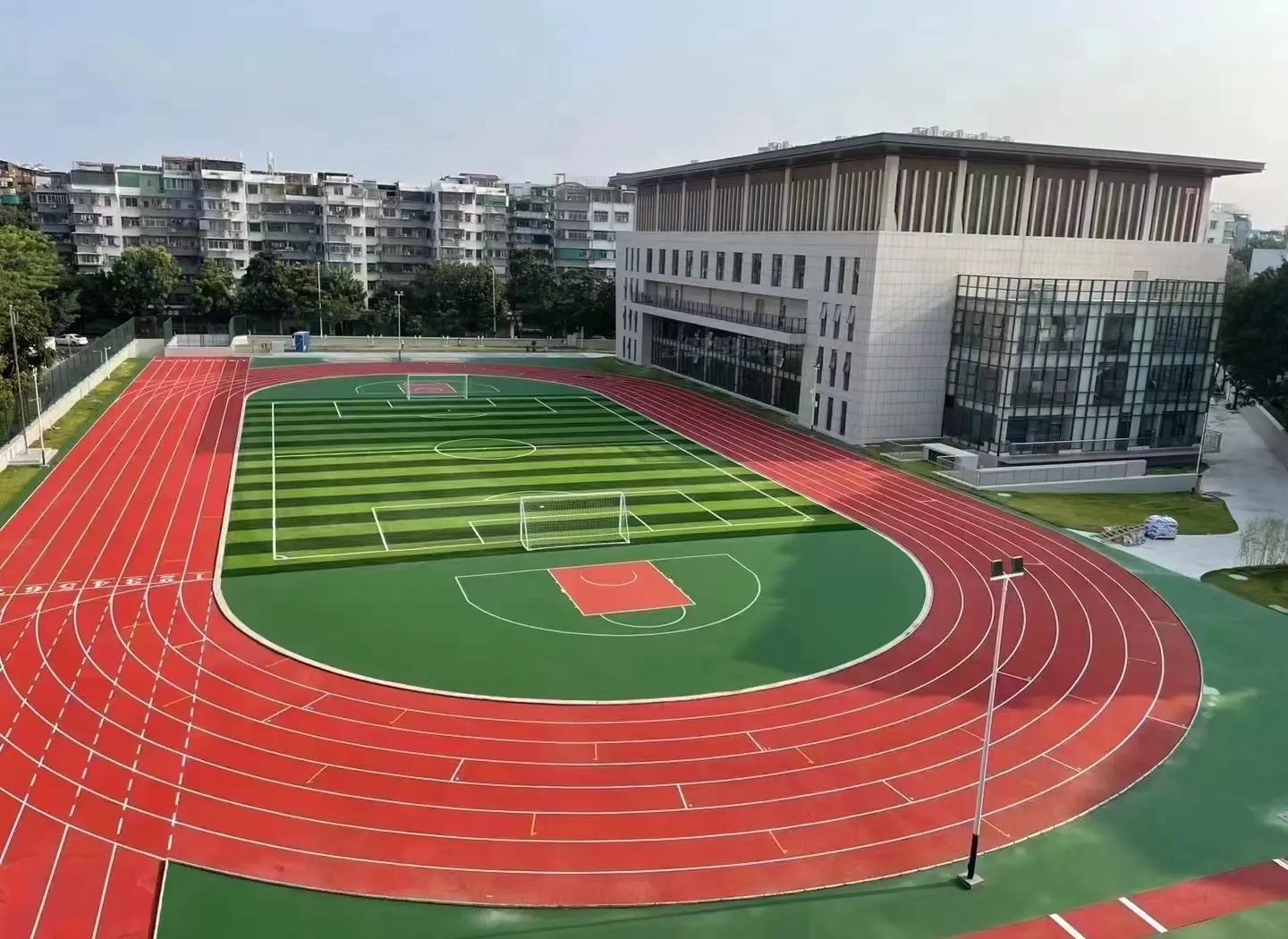 安顺市硅PU材料塑胶篮球场 - 一站式服务